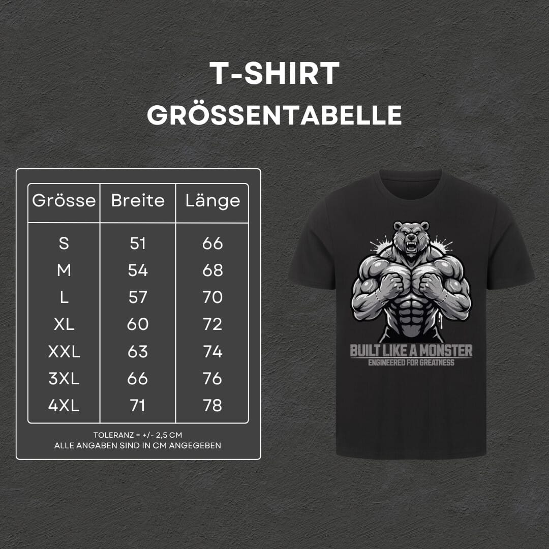Built Like a Monster - T-Shirt
