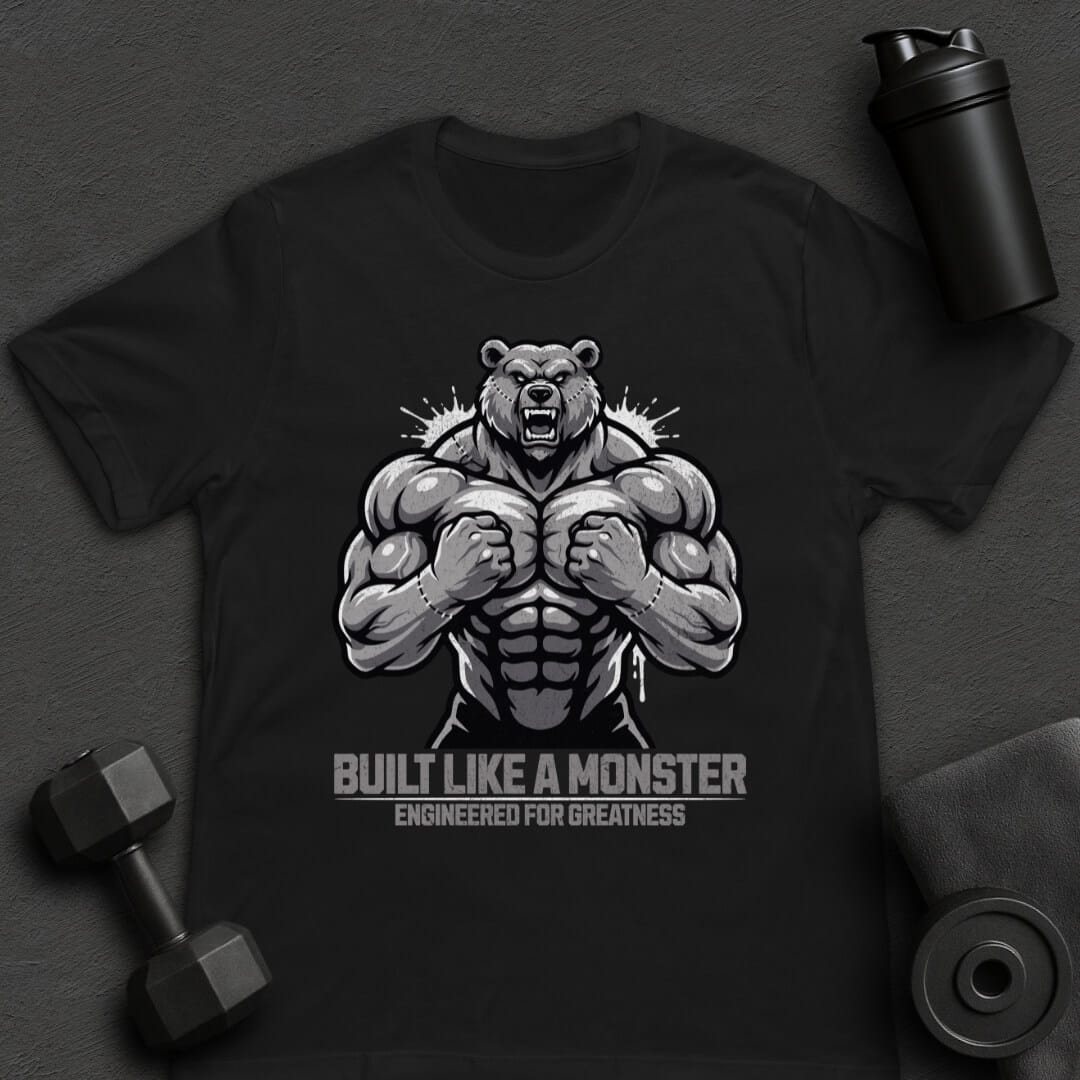 Built Like a Monster - T-Shirt