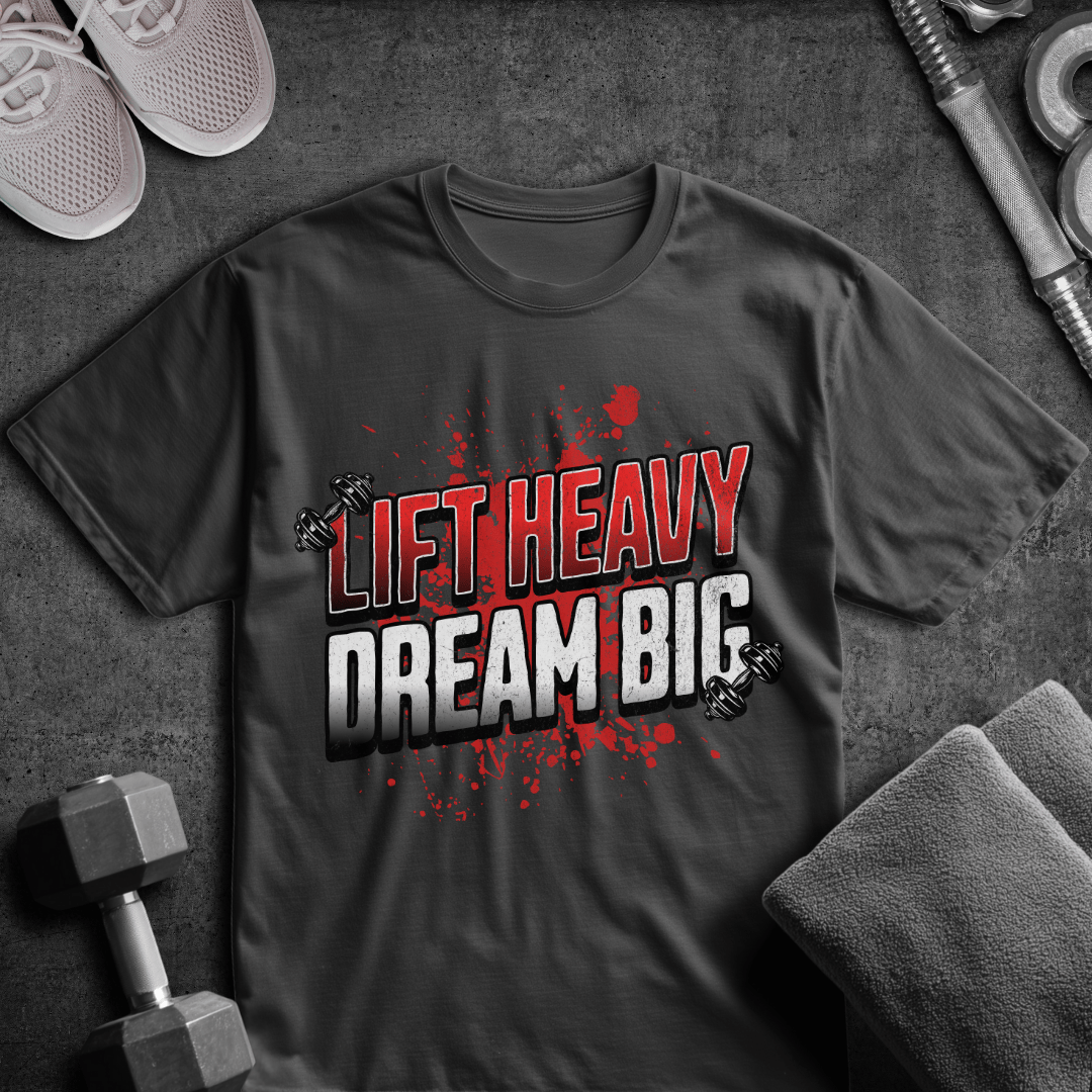 Lift Heavy Dream Big - Oversized T-Shirt
