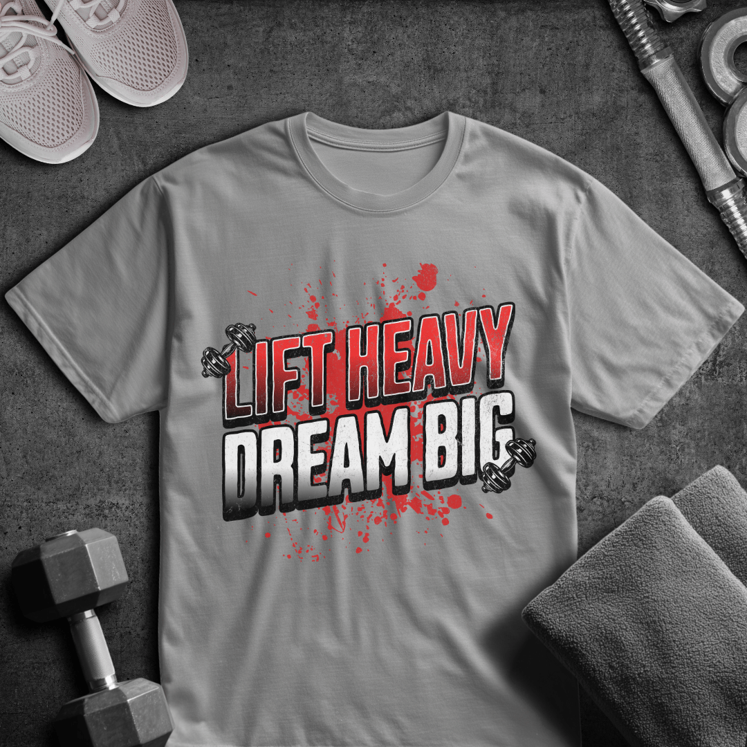 Lift Heavy Dream Big - Oversized T-Shirt