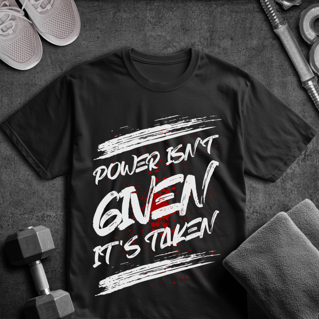 Power Isn't Given - Oversized T-Shirt
