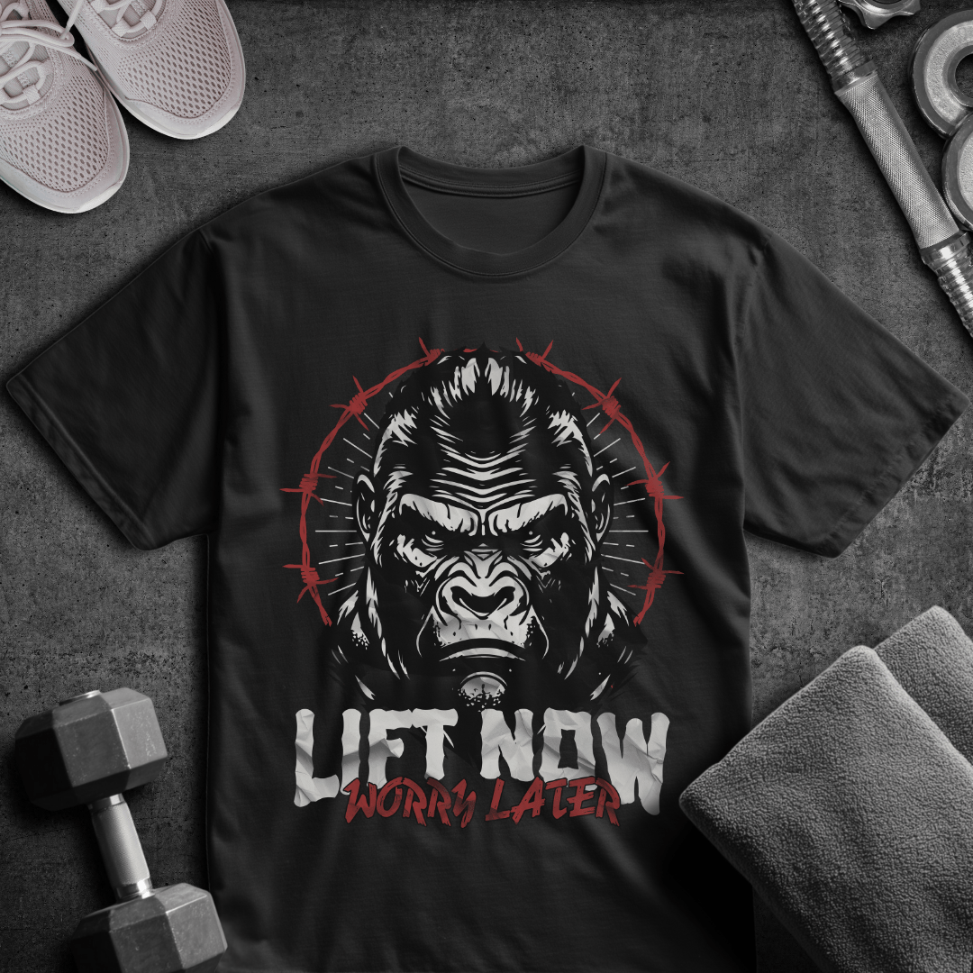 Lift Now Worry Later - Oversized T-Shirt