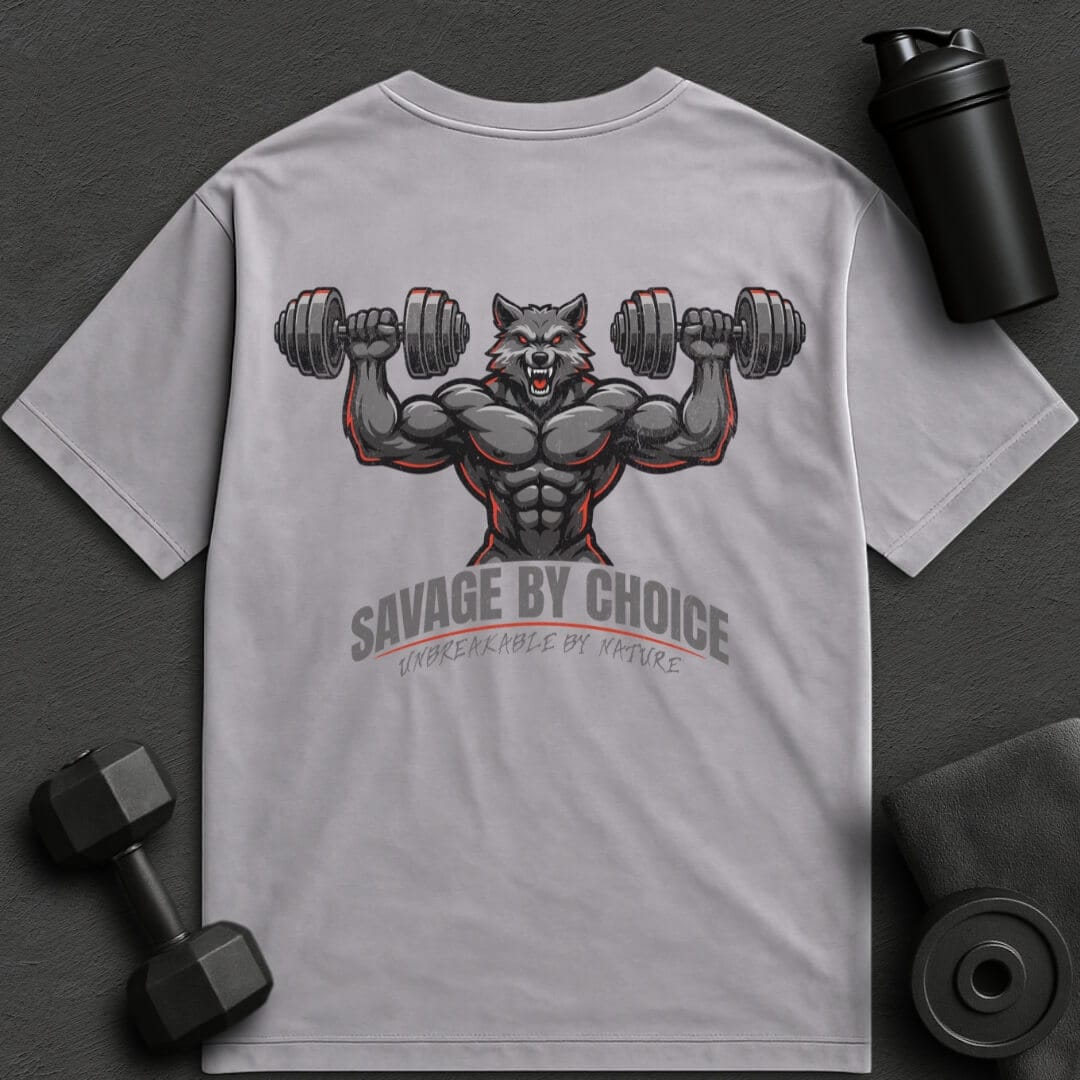 Savage By Choice - Oversized T-Shirt
