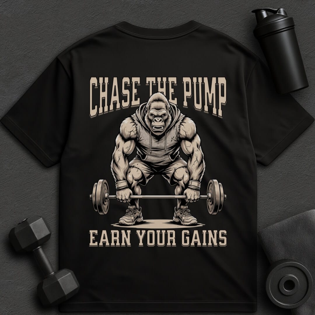 Chase The Pump - Oversized T-Shirt