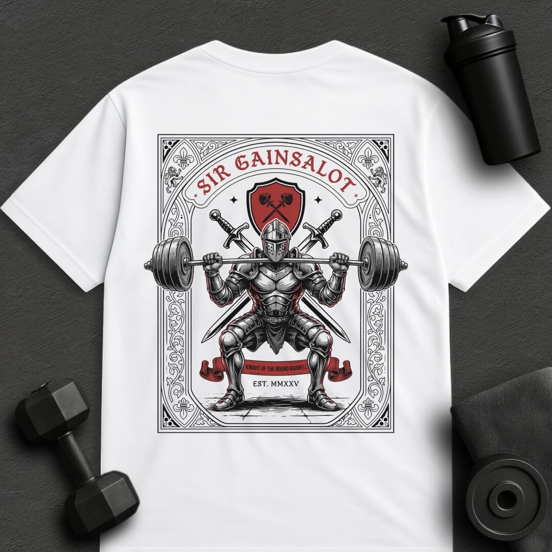 Sir Gainsalot - Oversized T-Shirt