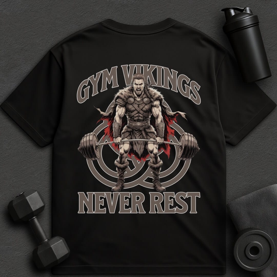 Gym Vikings - Oversized T-Shirt