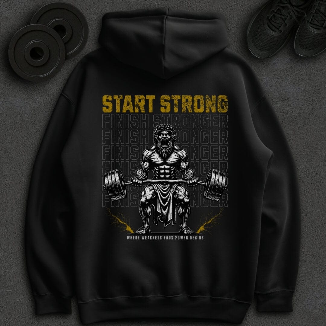 Start Strong - Oversized Hoodie