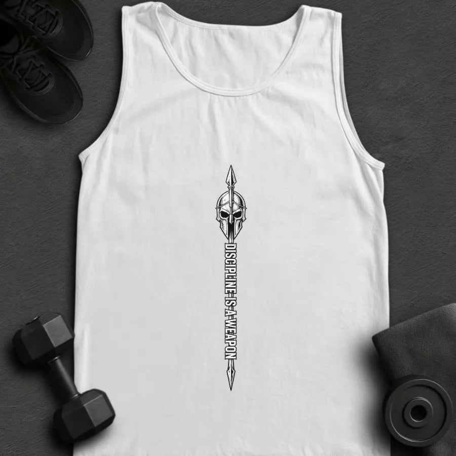Discipline Is A Weapon - Tanktop