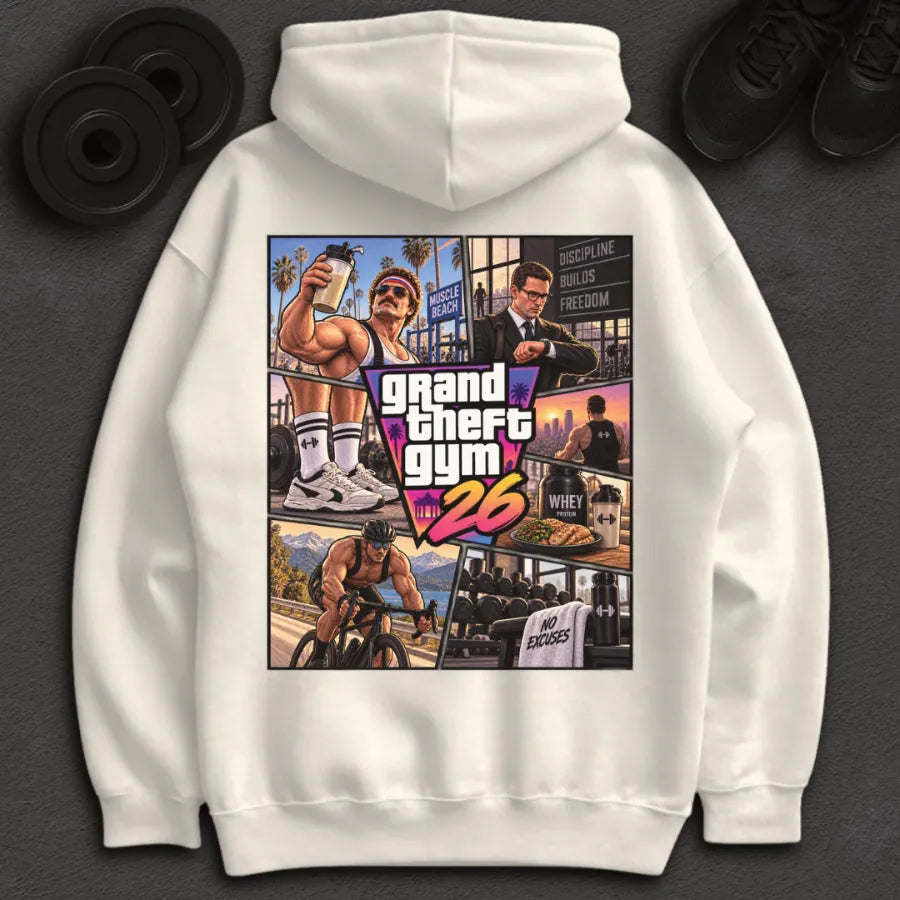 Grand Theft Gym - Oversized Hoodie