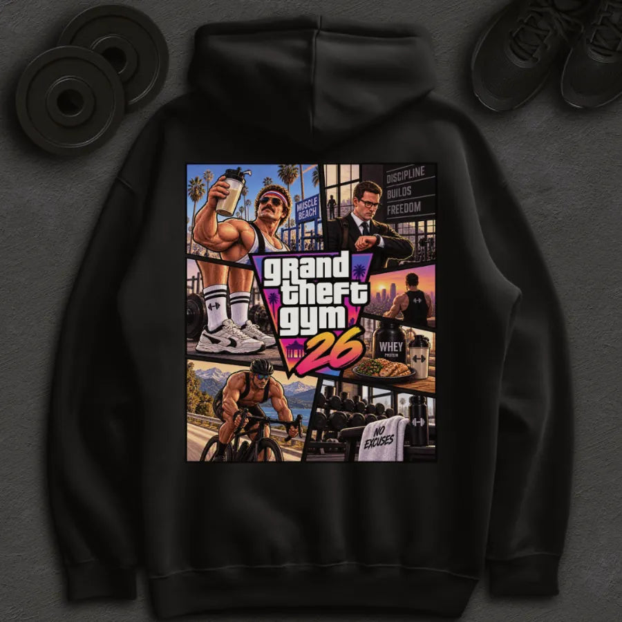 Grand Theft Gym - Oversized Hoodie