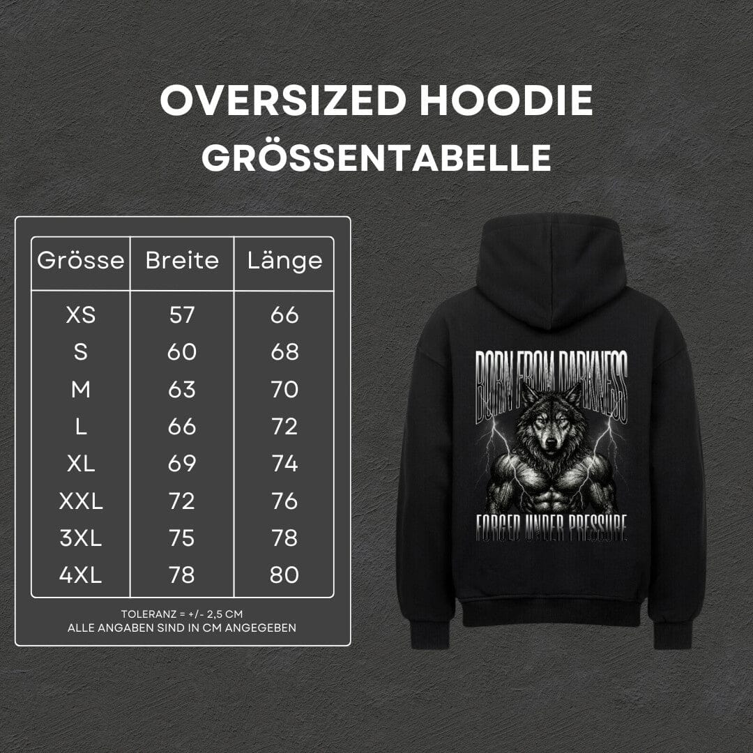 Born from Darkness - Oversized Hoodie