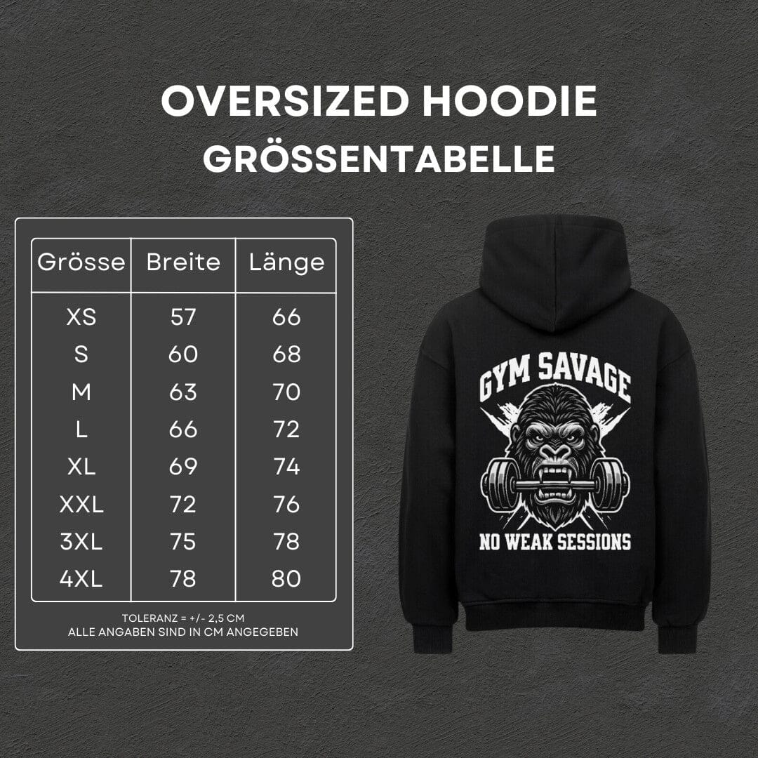 Gym Savage - Oversized Hoodie