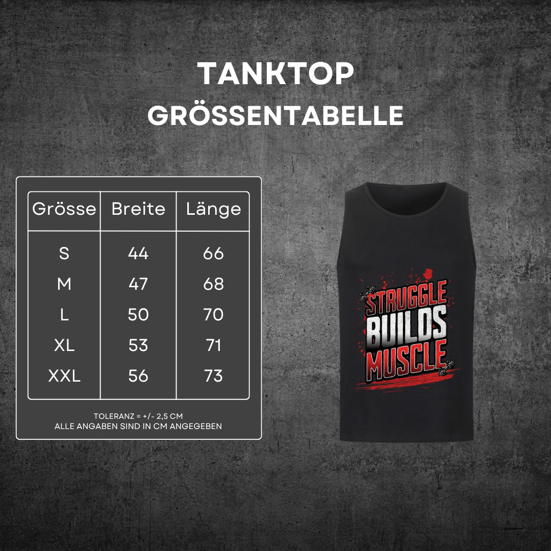 Struggle Builds Muscle - Tanktop
