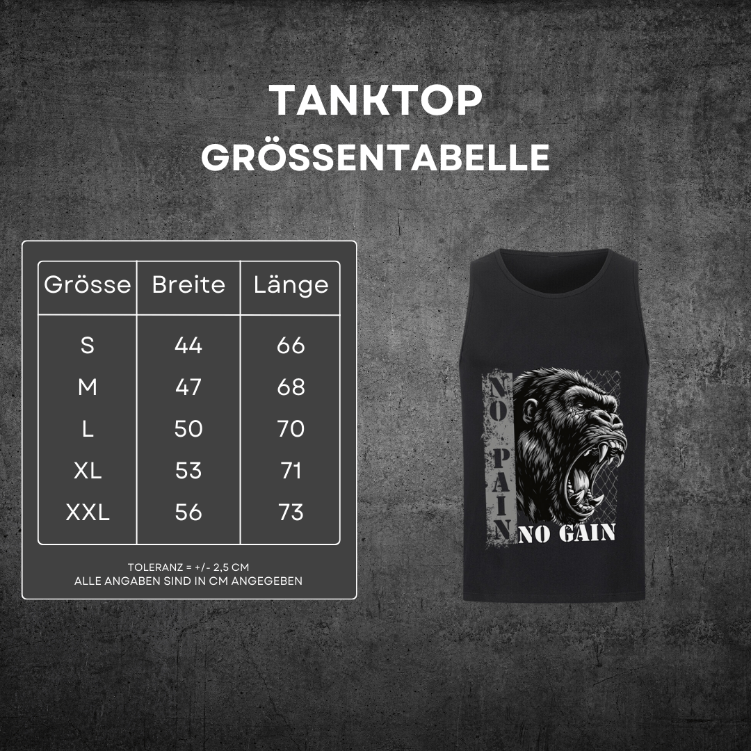 No Pain No Gain - Tanktop