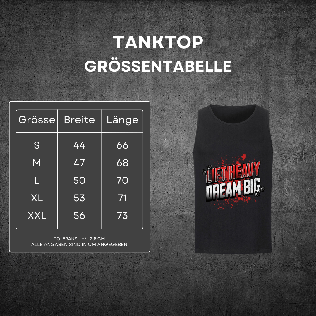 Lift Heavy Dream Big - Tanktop