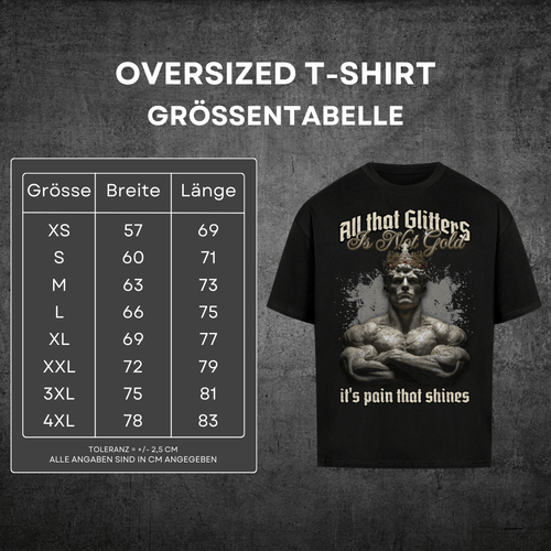 All That Glitters - Oversized T-Shirt
