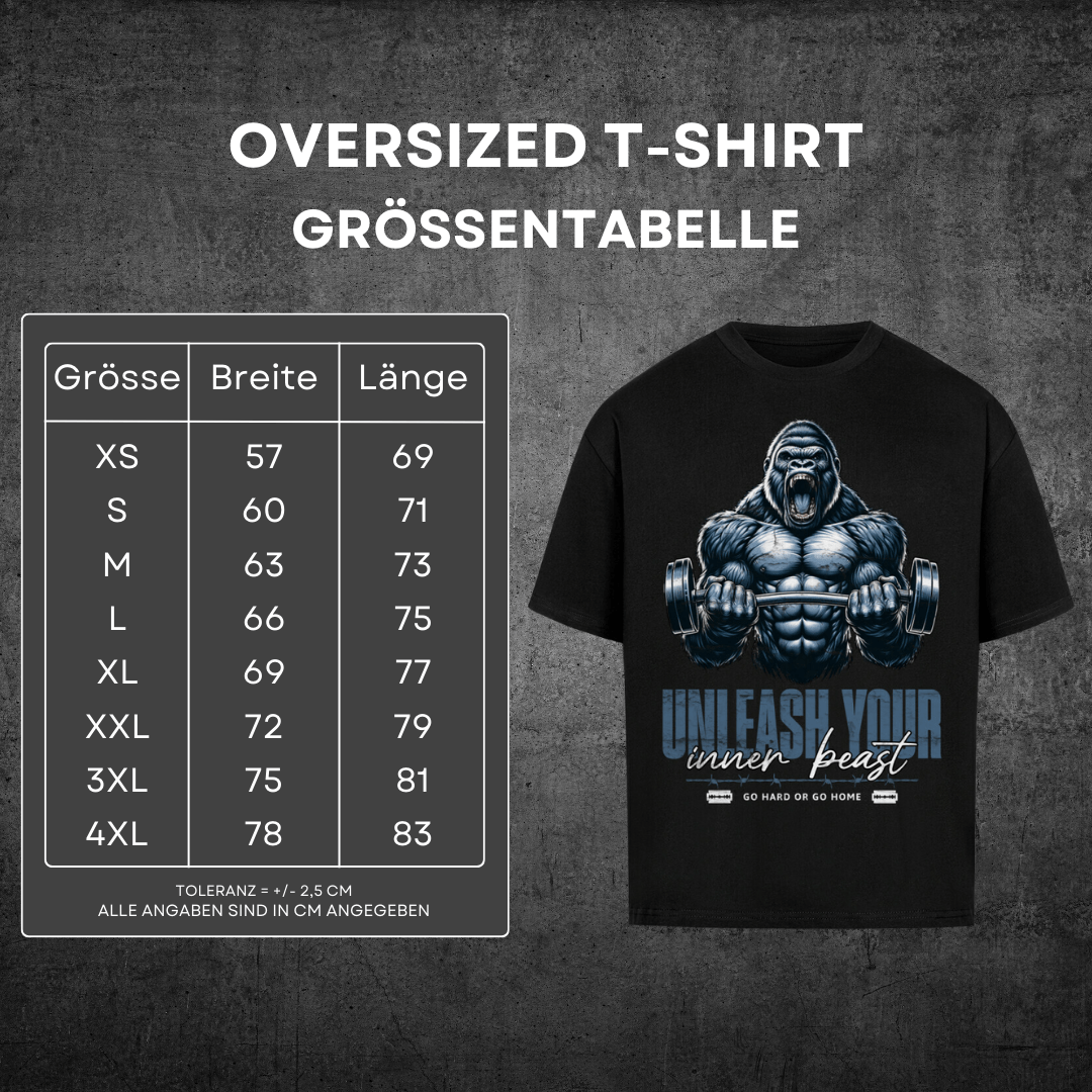 Unleash Your Inner Beast - Oversized T-Shirt
