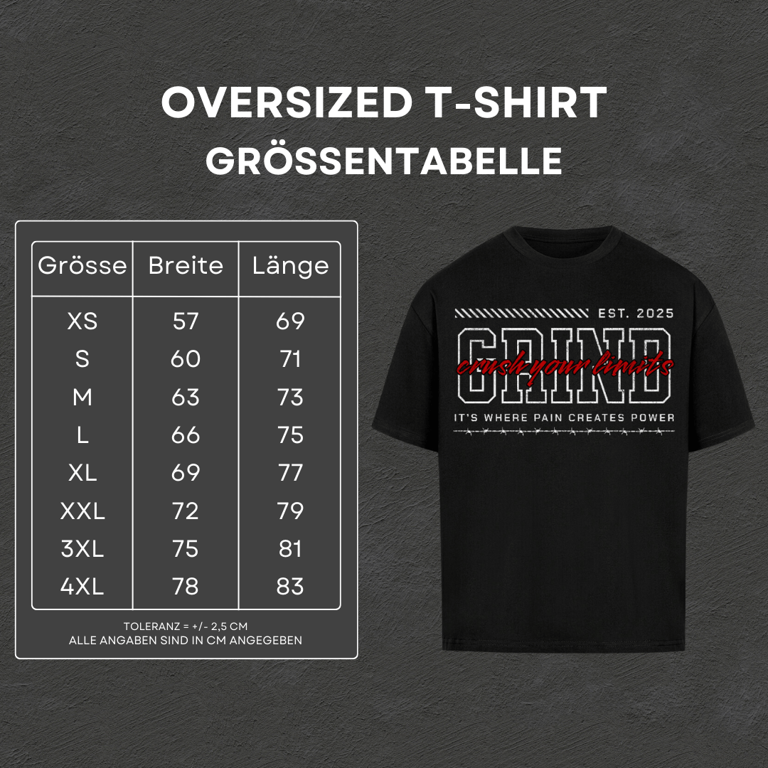 Grind - Oversized T-Shirt