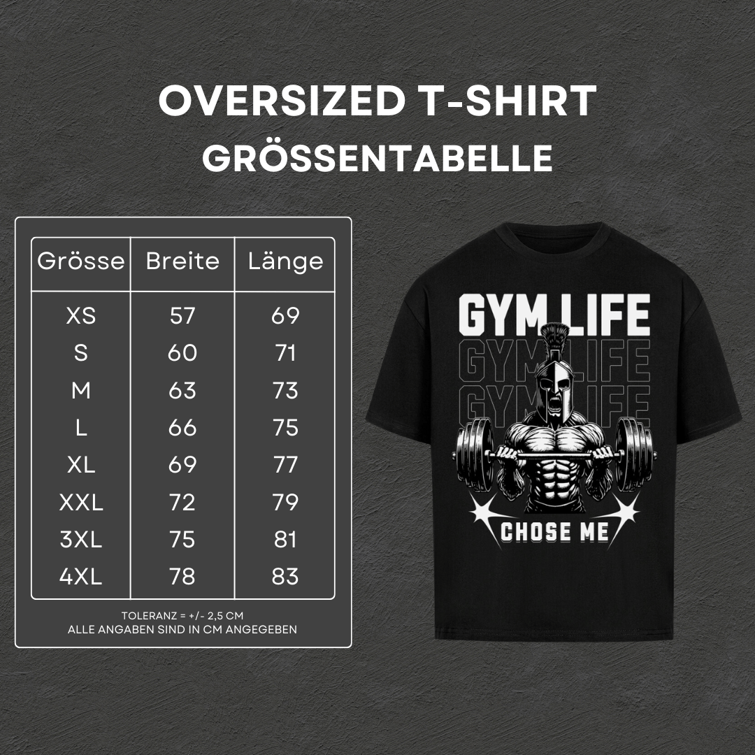 Gym Life - Oversized T-Shirt