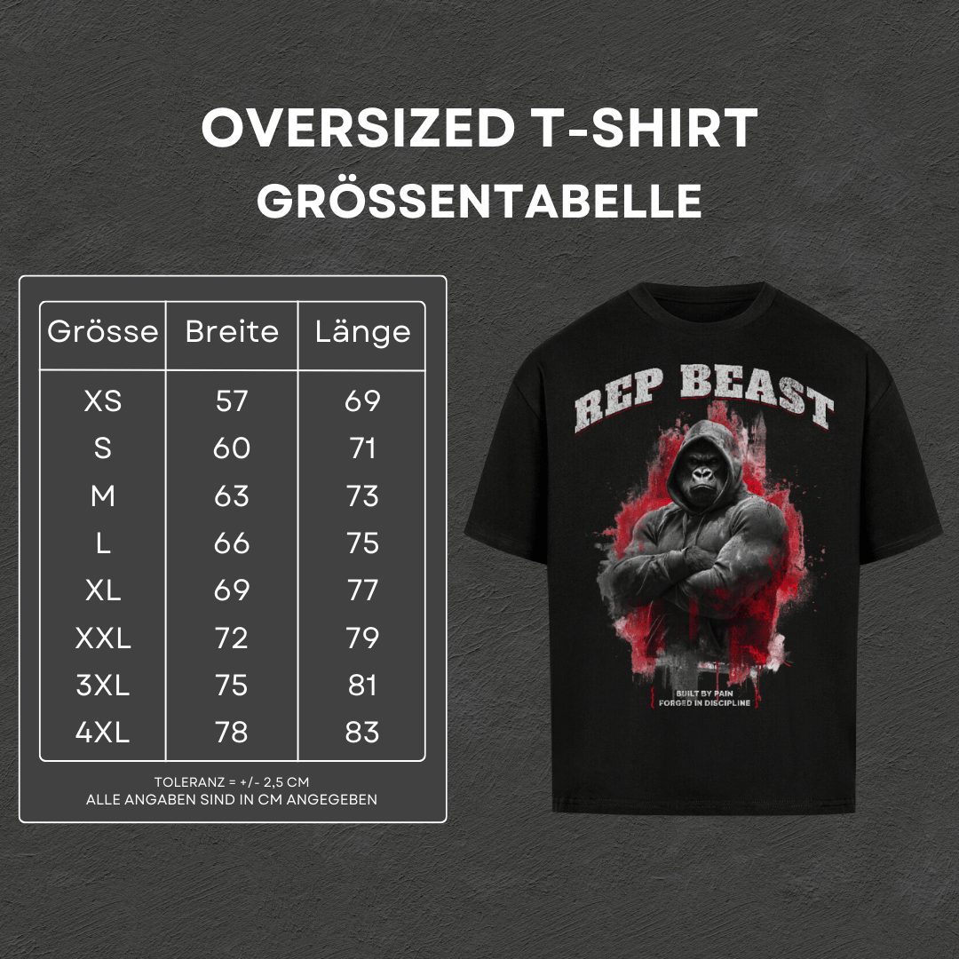 Rep Beast - Oversized T-Shirt
