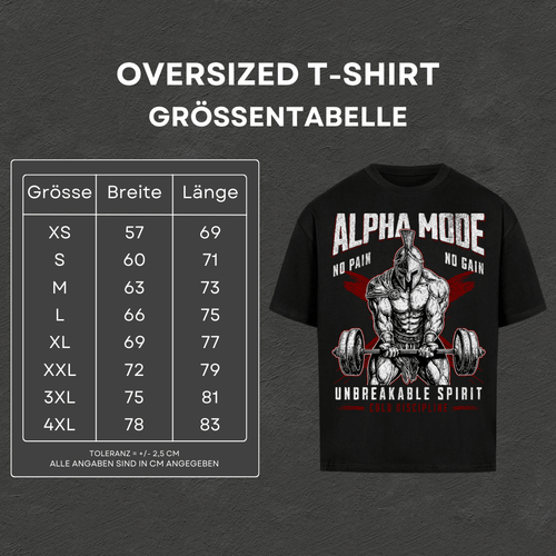 Alpha Mode - Oversized T-Shirt