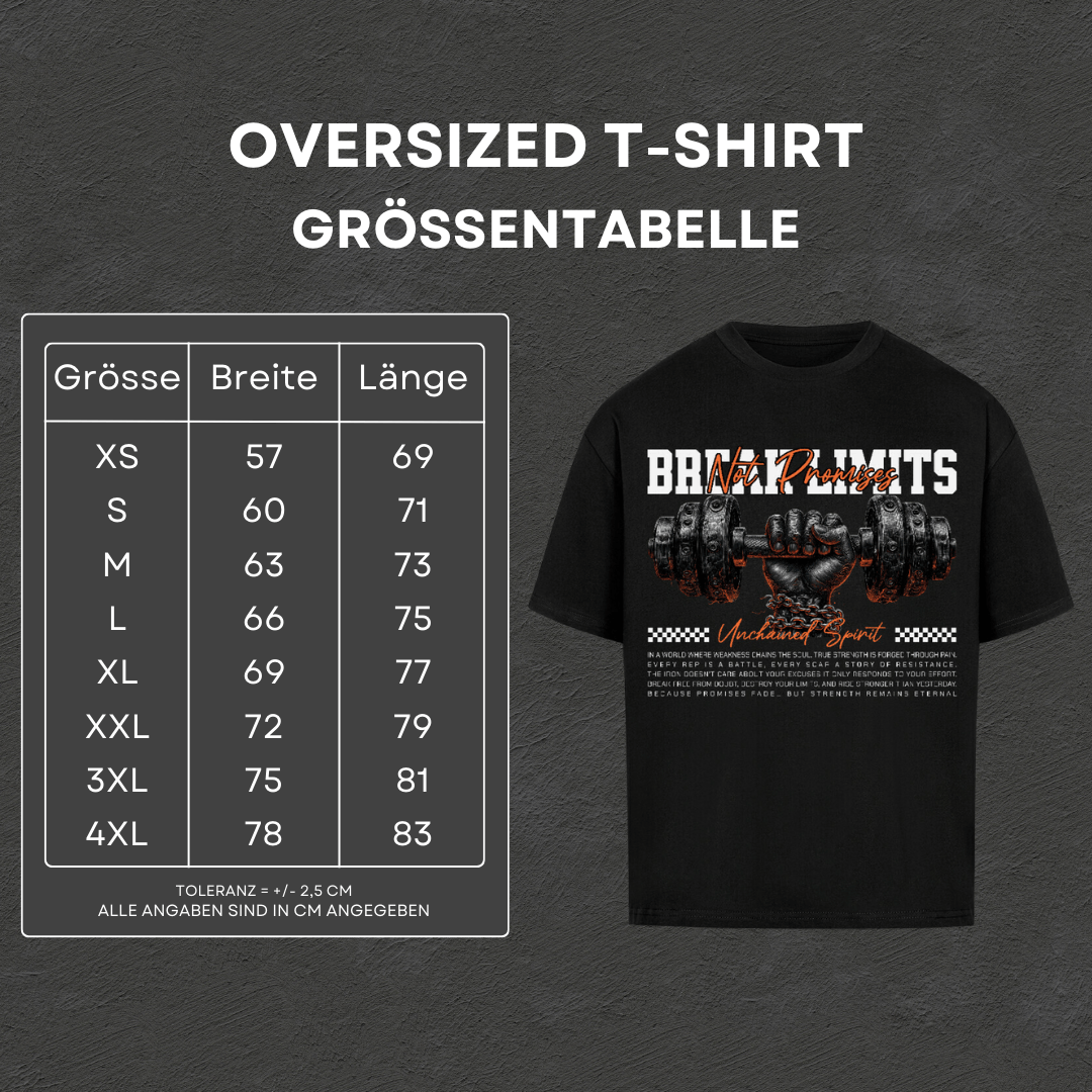 Break Limits - Oversized T-Shirt