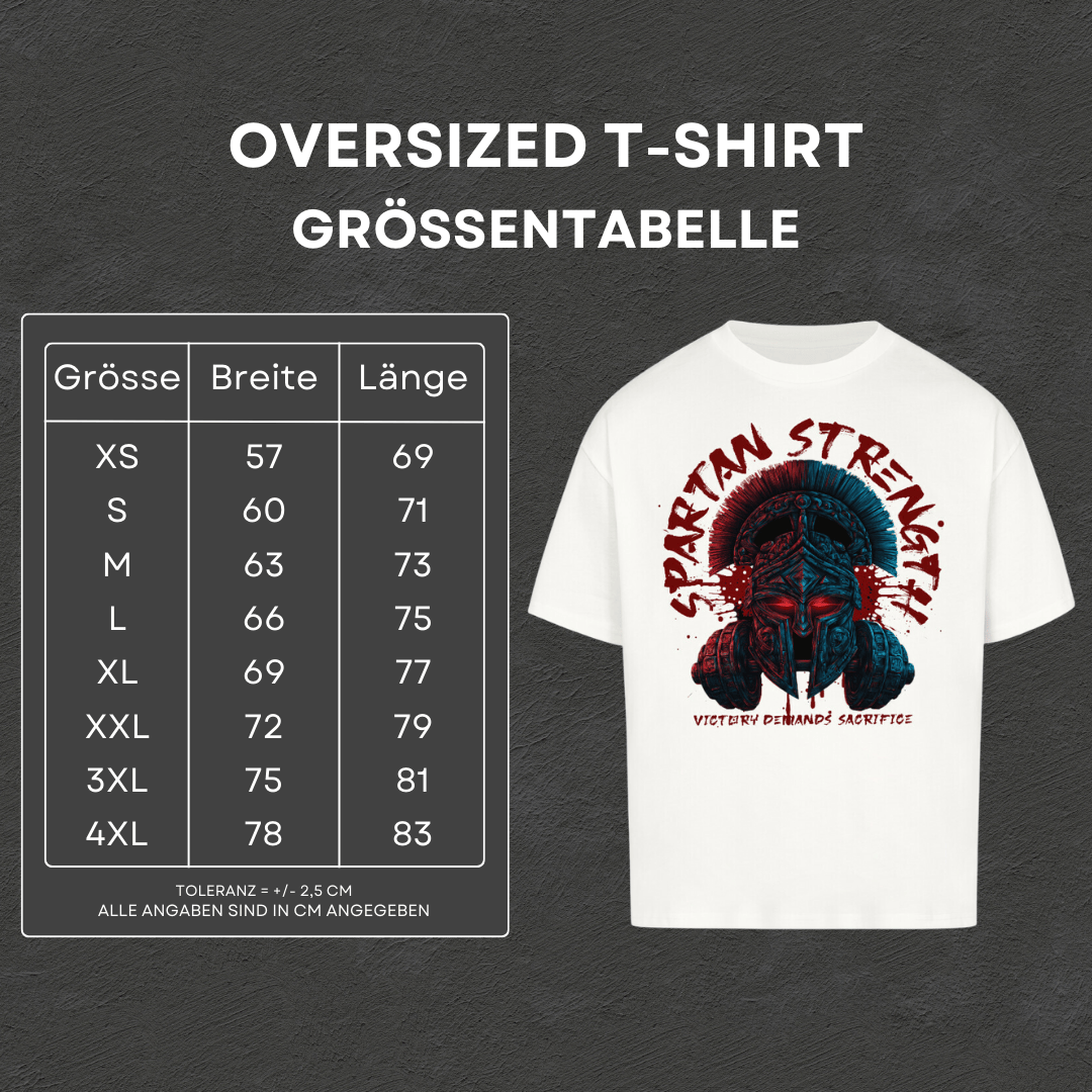 Spartan Strength - Oversized T-Shirt