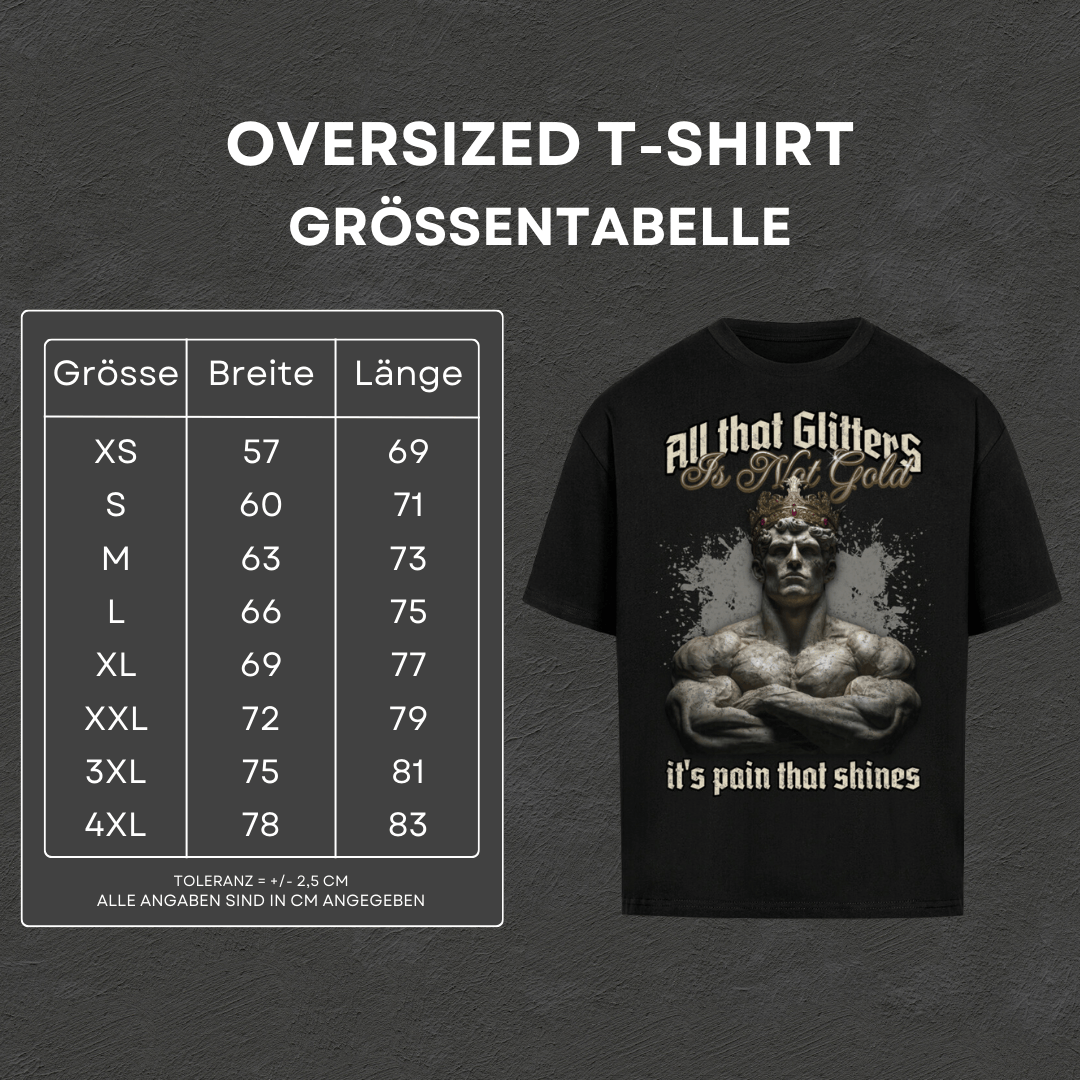 All That Glitters - Oversized T-Shirt