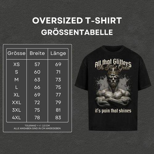 All That Glitters - Oversized T-Shirt