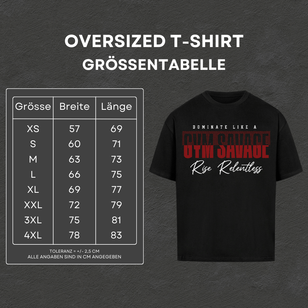Gym Savage - Oversized T-Shirt