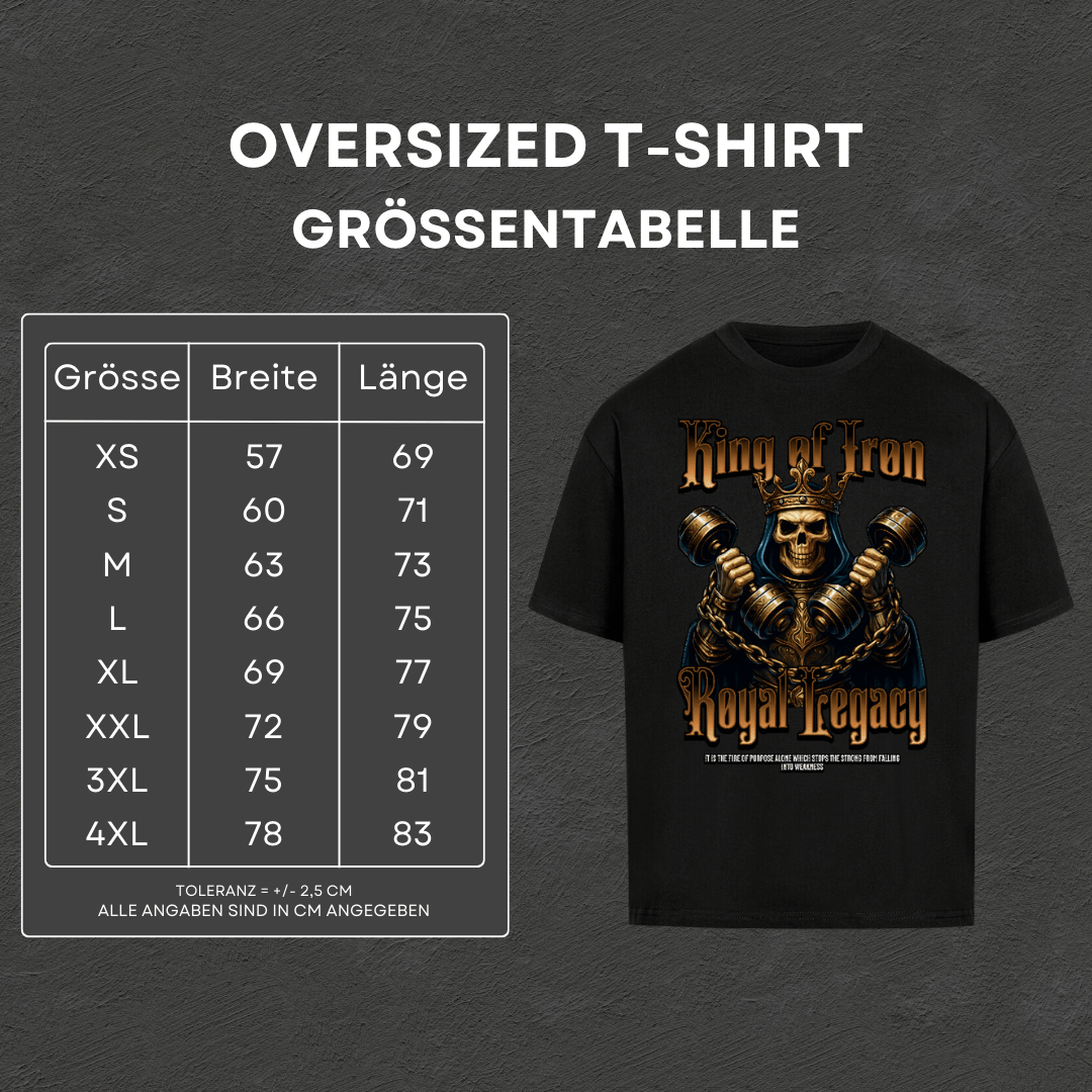 King of Iron - Oversized T-Shirt