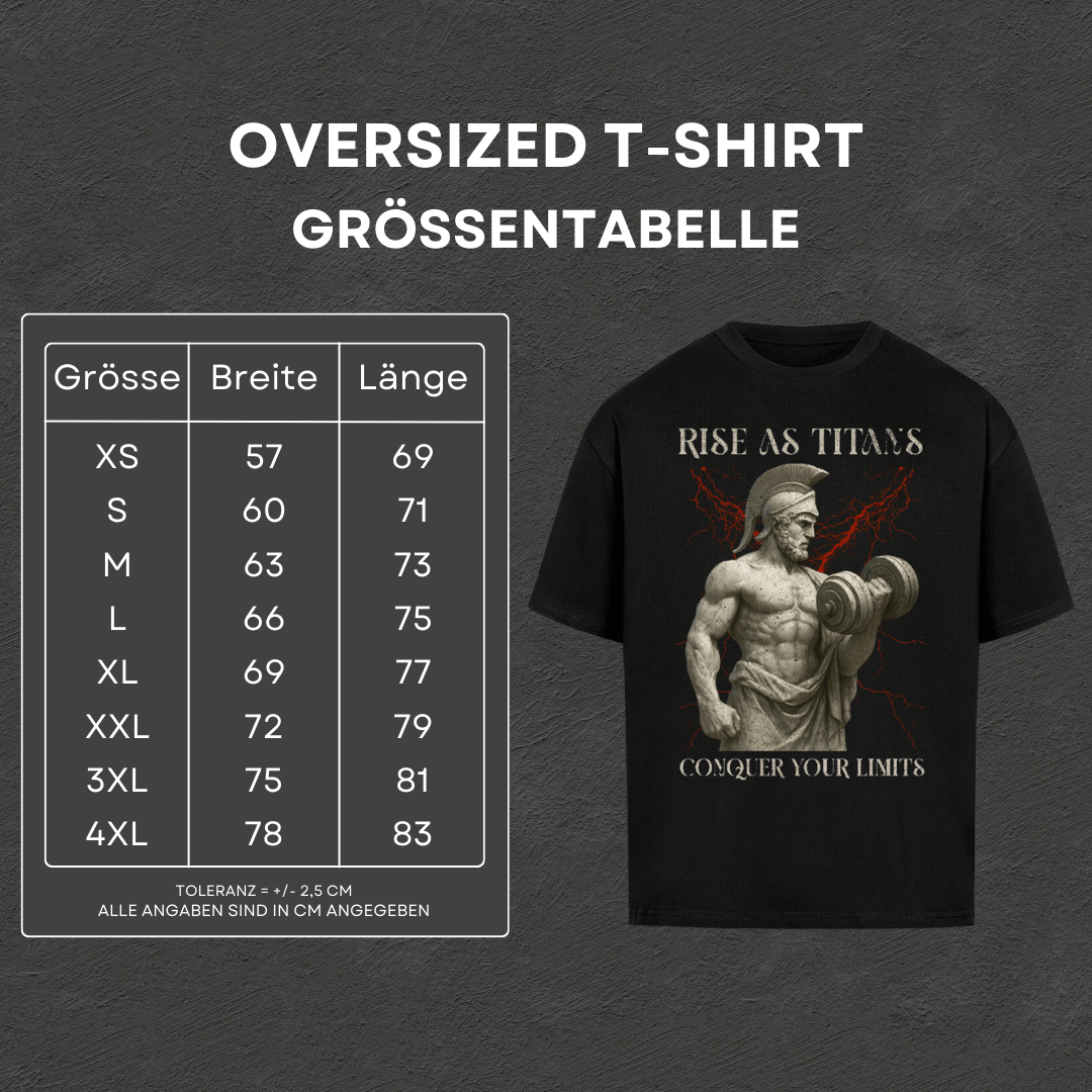 Rise as Titans - Oversized T-Shirt
