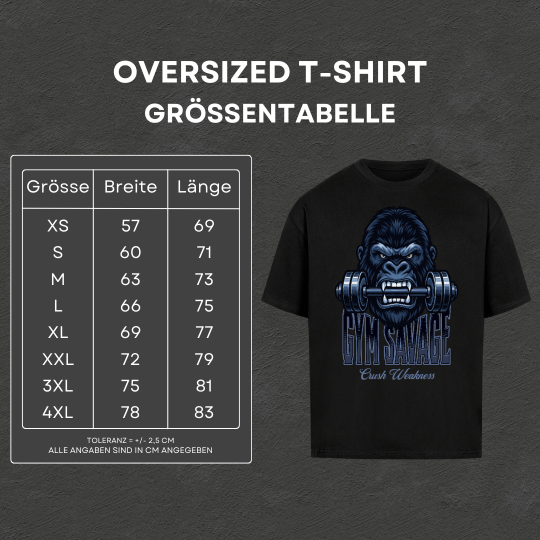 Gym Savage - Oversized T-Shirt