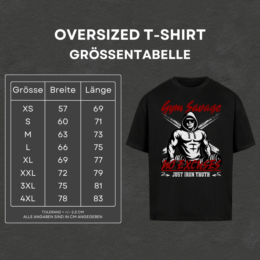 Gym Savage - Oversized T-Shirt