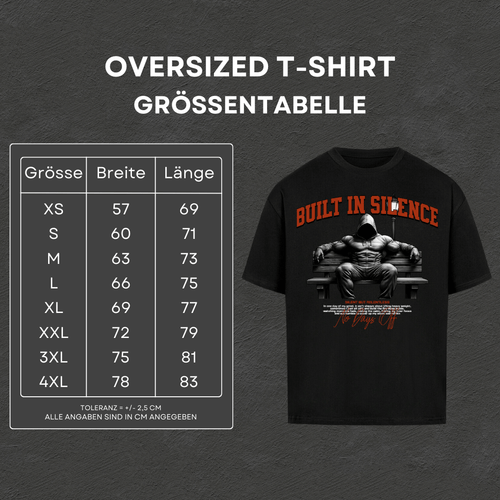 Built in Silence - Oversized T-Shirt