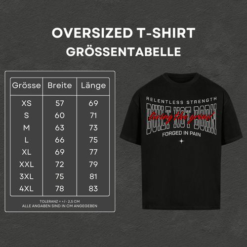 Built not Born - Oversized T-Shirt
