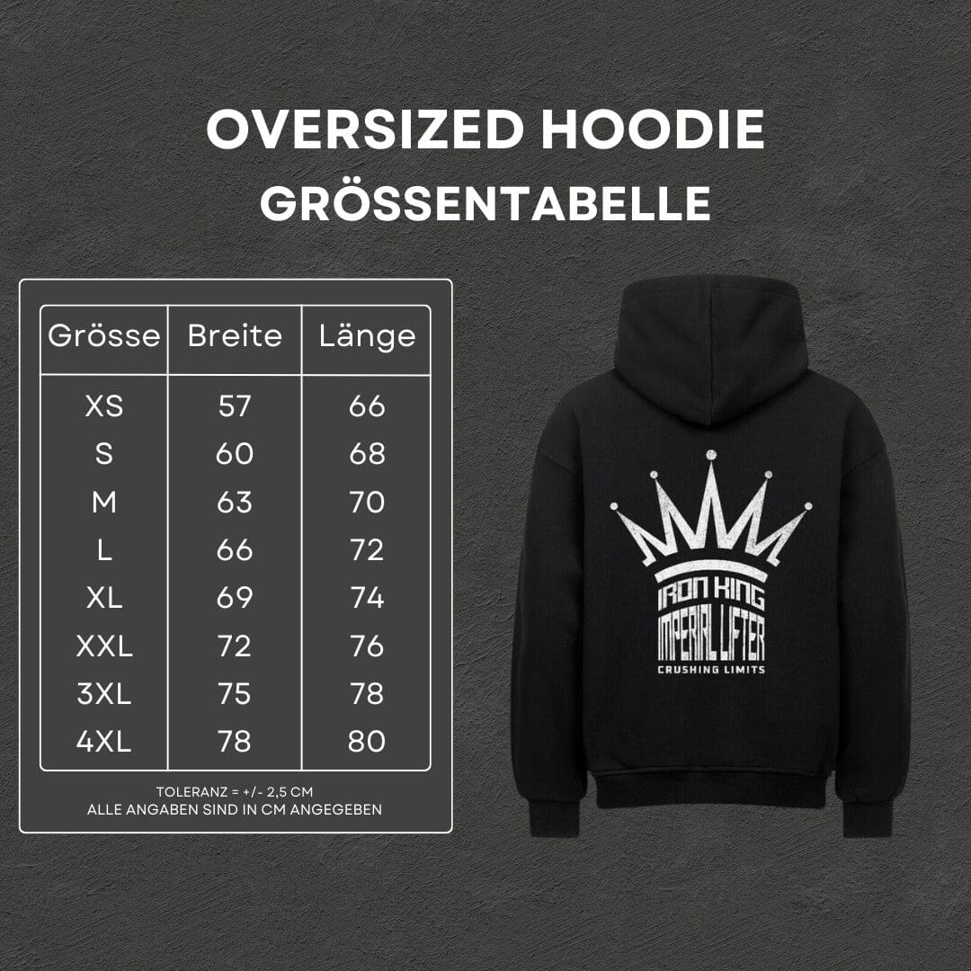 Iron King - Oversized Hoodie