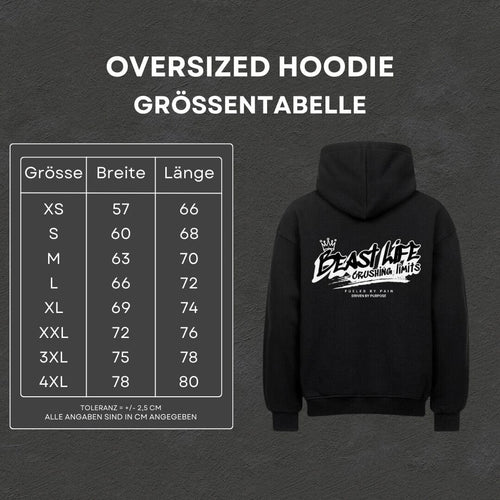 Beast Life - Oversized Hoodie