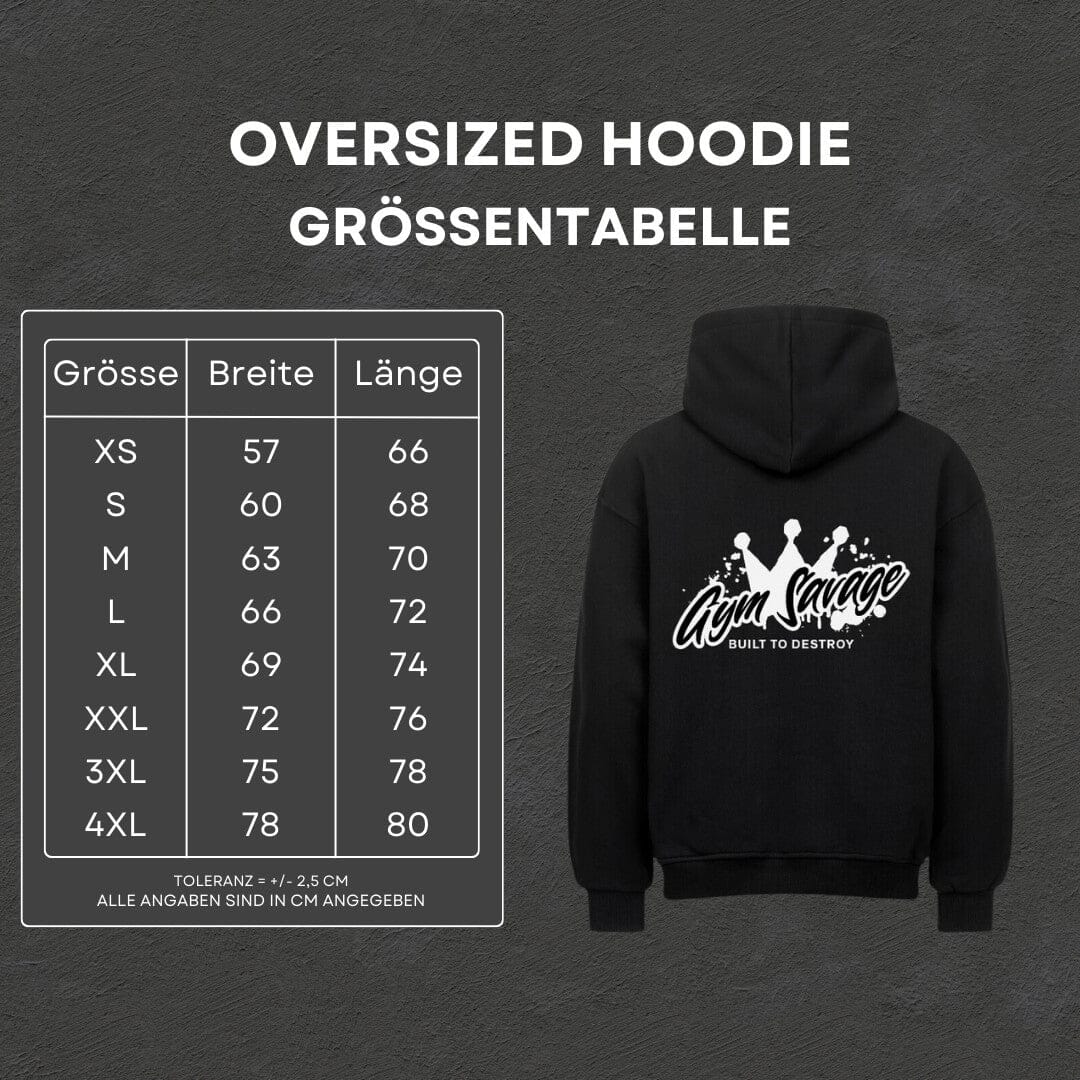 Gym Savage - Oversized Hoodie