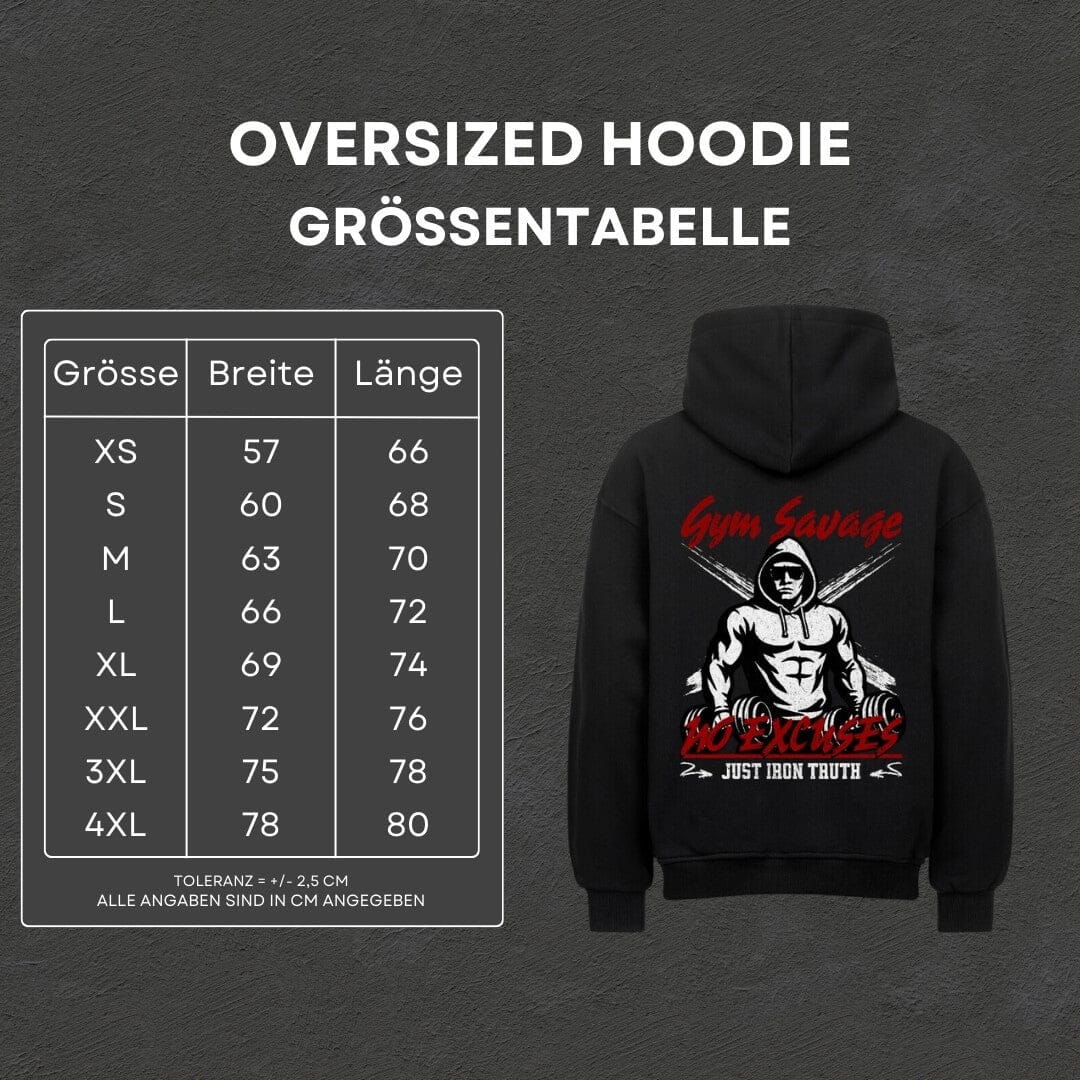 Gym Savage - Oversized Hoodie