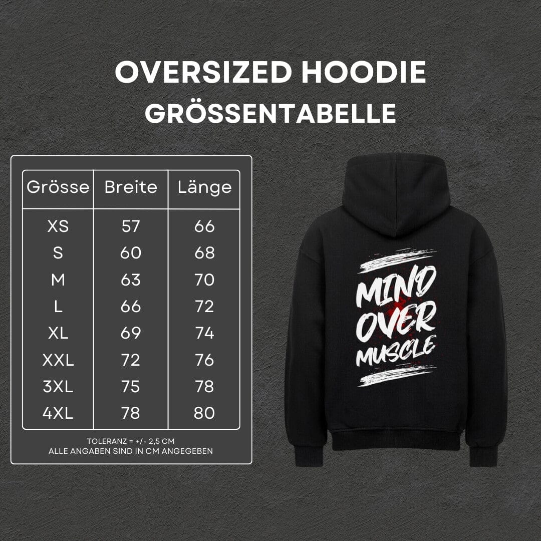 Mind Over Muscle - Oversized Hoodie