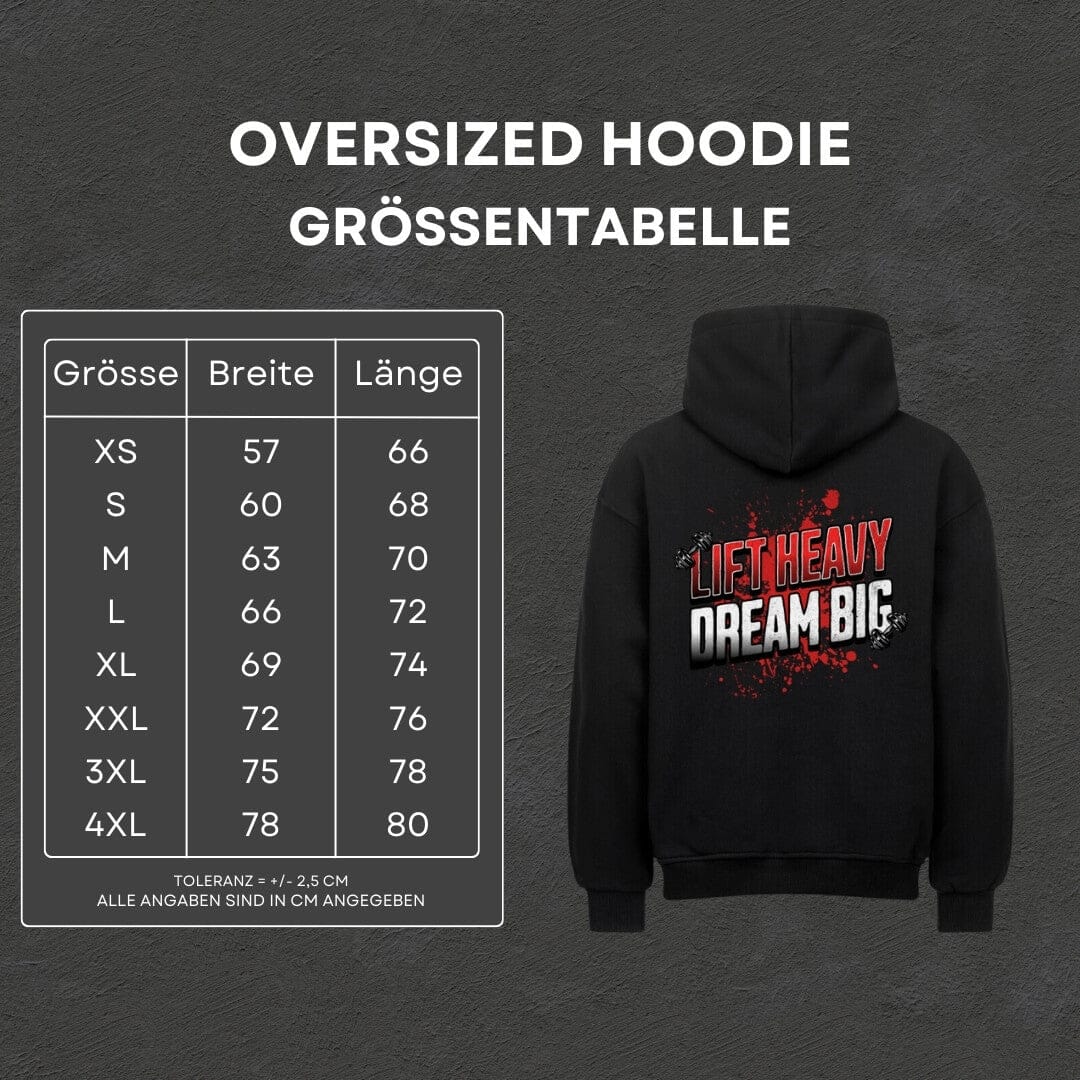 Lift Heavy - Oversized Hoodie