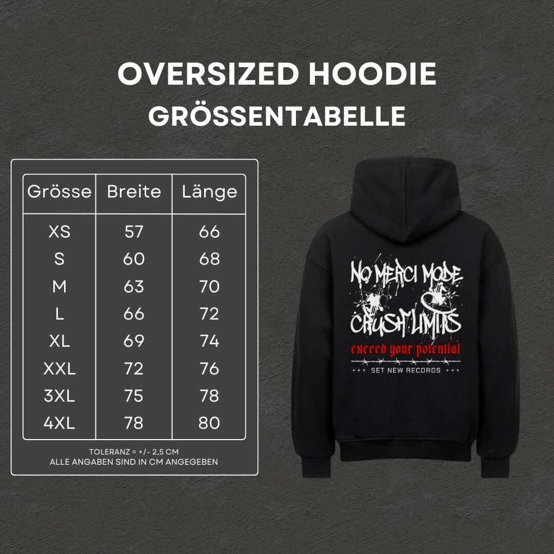 No Merci Mode - Oversized Hoodie