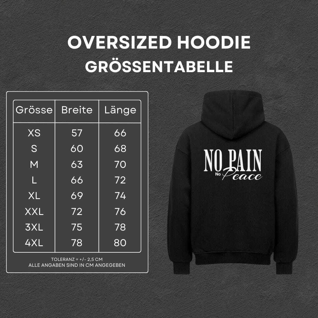 No Pain - Oversized Hoodie