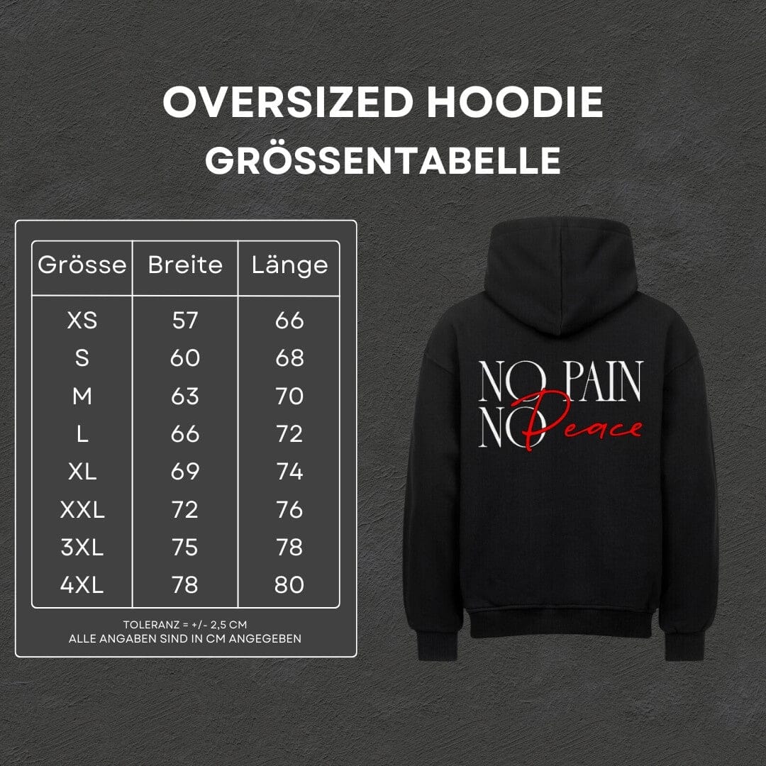 No Pain - Oversized Hoodie