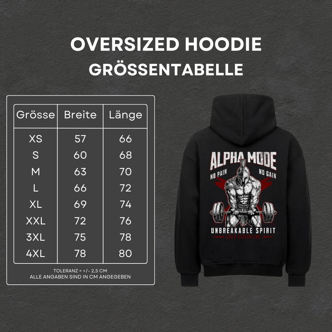 Alpha Mode - Oversized Hoodie