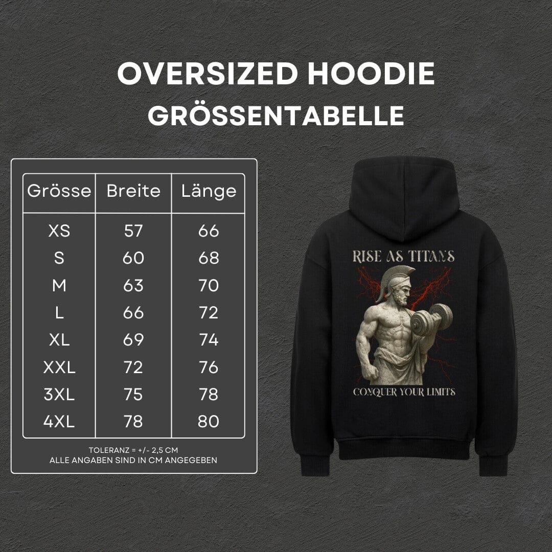 Rise as Titans - Oversized Hoodie