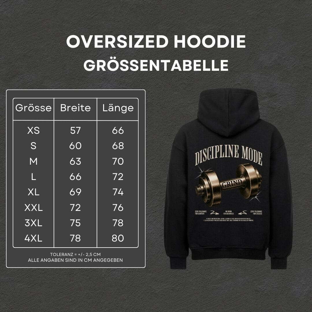Discipline Mode - Oversized Hoodie