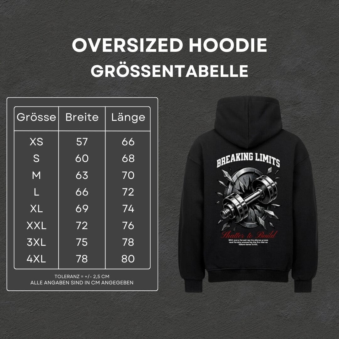 Breaking Limits - Oversized Hoodie