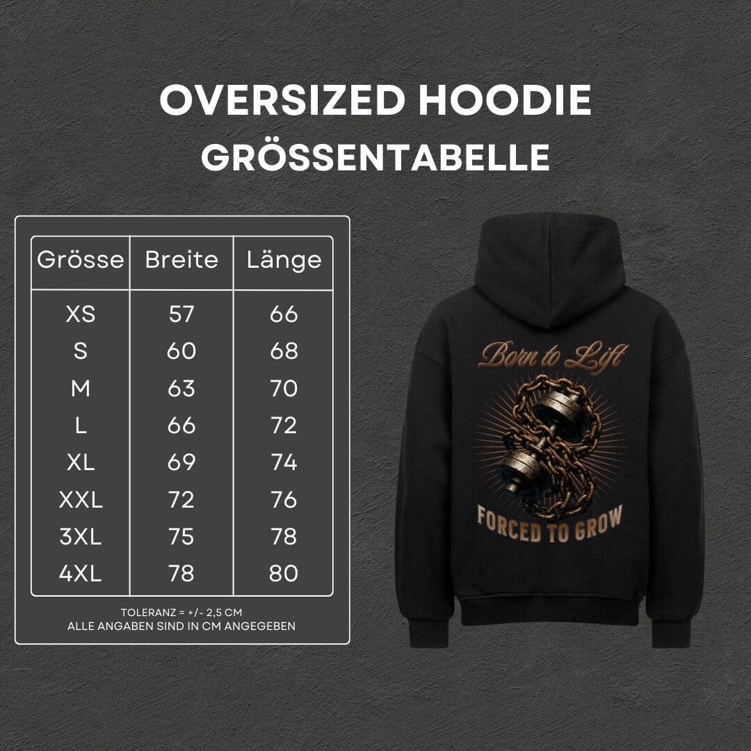 Born to Lift - Oversized Hoodie